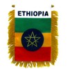 Ethiopia (Star) Mini Banner - 1 dozen pack