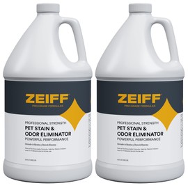 Zeiff Pet Stain and Odor Remover - Pet Odor Eliminator for Home and Professional Use - Pet Urine Enzyme Cleaner to Break Up Tough Stains - Carpet Stain Remover for Dog Urine and Cat Pee, Feces, Fluids