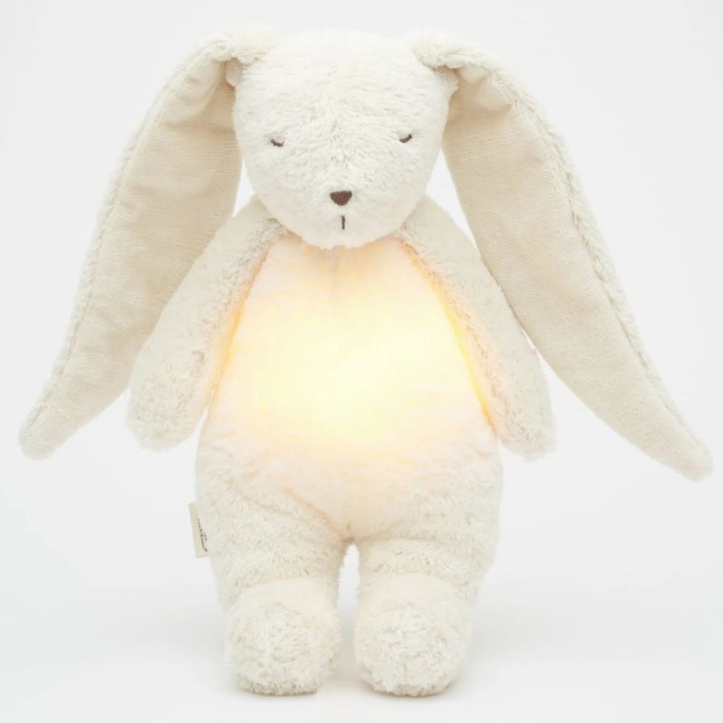 Moonie Organic Humming Plush, Seal (Sand)