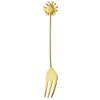 Takakuwa Metal Rubber Cast Sun Hime Fork Gold 003594