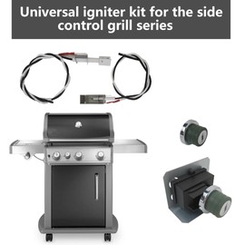 Smaeti 1819-51, 1836-32 Igniter Kit Fit for Weber Genesis/Spirit Side-Control Grills 200/300 Series, 91360 67847 67726 Parts, E/S-210 310 320 Starter Kit, 2-Outlet Ignition Replacement 81315