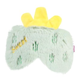 Ipetboom 1 PC Plush Sleep Eyeshade Cartoon Fruit Design Breathable Blindfold for Home Travel Yoga and Office Use present for Friends and Family Soft Shading Sleep Mask