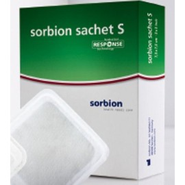 sorbion sachet - Hydroactive Wound Dressing sorbion sachet Hydrokinetic Fibers/Cellulose Fibers 4 X 4 Inch - 10/Box - MCK
