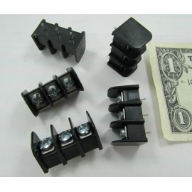 Molex 5 Molex Barrier Blocks 3 Pole Screw Terminals PCB Solder 3/8" Pitch 38720-6303