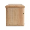 Bird Habitats Horizontal Bluebird House – Predator-Resistant Nest Box by