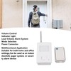 Wireless Doorbell with 1 Transmitter and 1 Receiver Flash LED