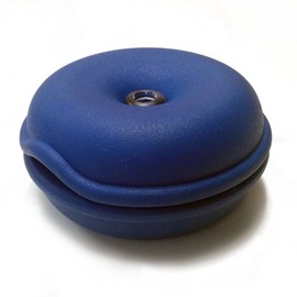 Electriduct Small Cable Turtle Desk Organizer for Hiding & Organizing Cords & Wires Found in Homes & Office - Best Use for Computer Stations, Gaming & Entertainment Centers - Blue