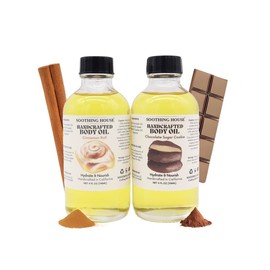 Christmas Body Oil Bundle - Chocolate Sugar Cookie & Cinnamon Roll