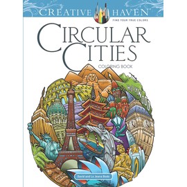 Creative Haven Circular Cities Coloring Book