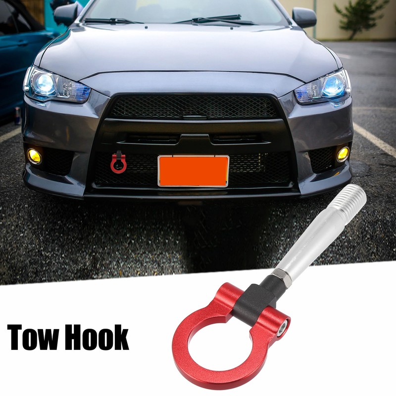 X AUTOHAUX Aluminum Alloy Track Racing Front Rear Bumper Screw