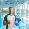 Hikeen Durable Swim Training Pull Buoy, Quick-Dry & Non-Slip Pull