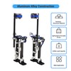 GESEXI Drywall Stilts 18-30 inch Adjustable Professional Aluminum Tool Stilt