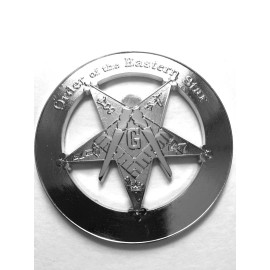 __unknown__ Masonic  Metal Chrome OES Auto Car Emblem