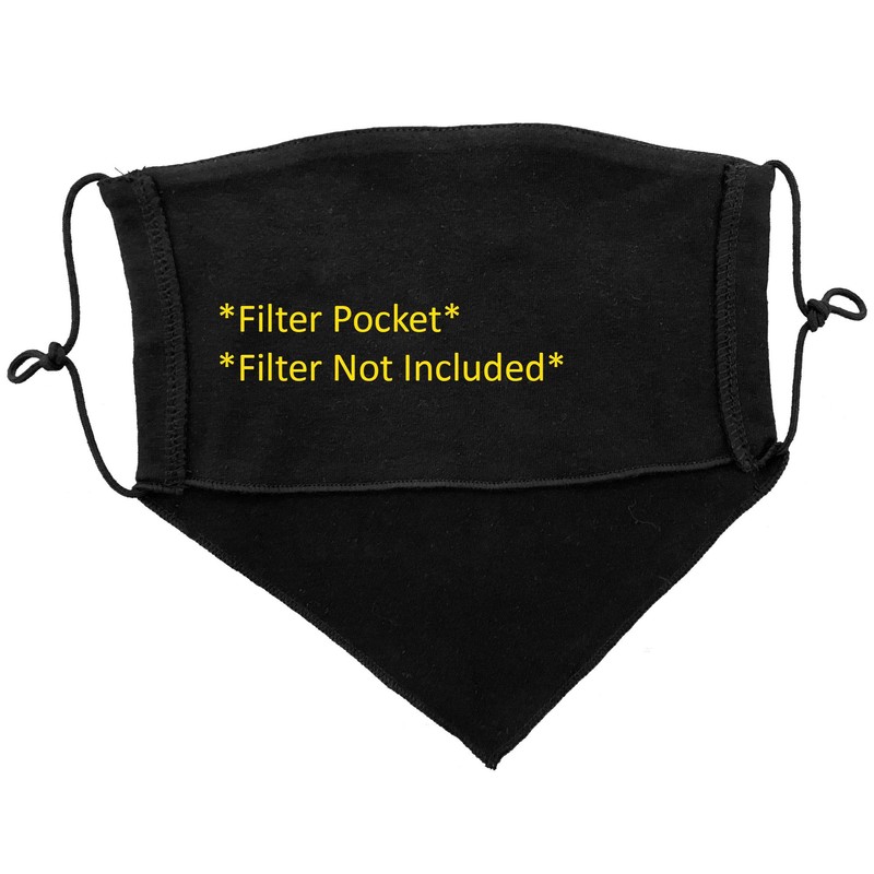 Auliné Collection Bandana Filter Pocket Adjustable Washable Reusable Face Mask,