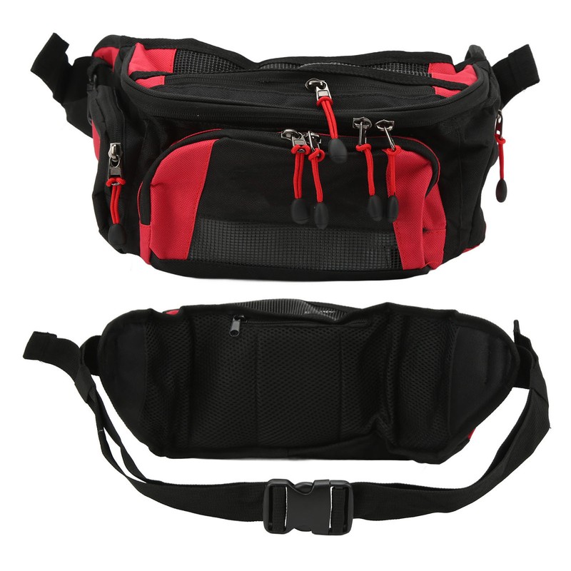 Motorcycle Waist Packbag Oxford Adjustable Belt Large Capacity Racing Fanny