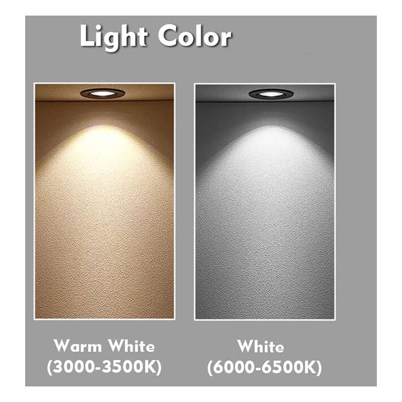 LIDESENMO 2-Pack LED Cabinet Light Bulb 1.5W LED 12V DC