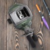 Green Aluminum Alloy Saltwater Spinning Fishing Reel Fishing Accessory(GBS201 Left