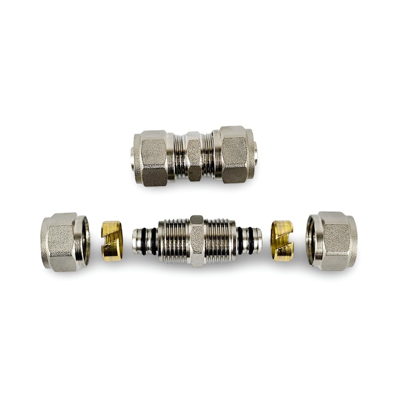 Equal Straight Connector 16mm - 16mm - Compression Fit (Pack