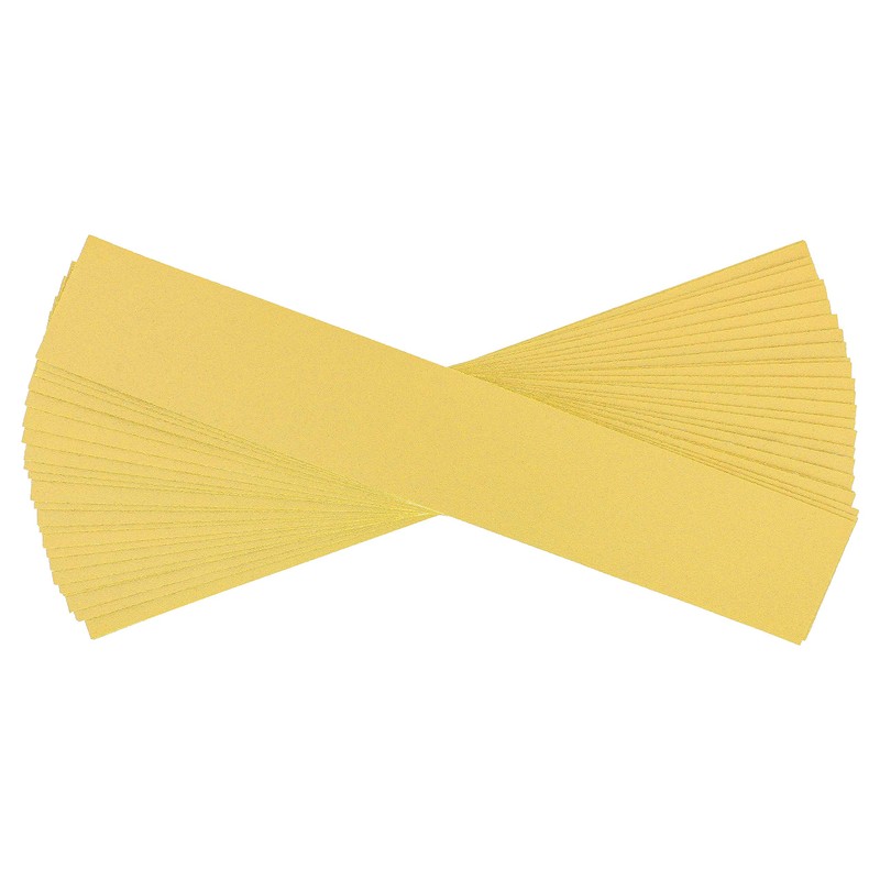 Dura-Gold Premium 80 Grit Gold Pre-Cut PSA Longboard Sandpaper Sheets,