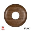 FUX Pack of 2 Single Heating Pipe Rosette, 15 mm