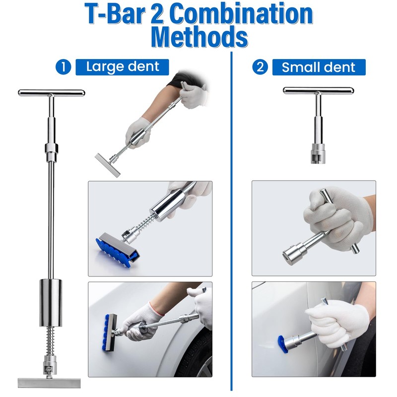 ZEUSFIRE Dent Puller Dent Remover Kit for Car, Professional Paintless