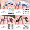 Alexnailart Nail Stamping Plates Set Nature Series Multi Pattern Image