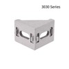 sourcing map Inside Corner Bracket Gusset, 35mm x 35mm for