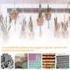 Lyeteung 10 Sets M4 Spring Folding Anchors Tilting Dowels Plasterboard