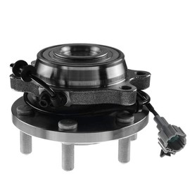 A-Premium 2 x Front Wheel Bearings and Hub Assembly Compatible with Nissan Frontier 2005-2019, Pathfinder 2008-2012, Xterra 2005-2015 & Suzuki Equator 2009-2012, 4WD, w/ABS 6-Lug