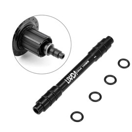 Lixada 12mm to 9mm QR Adapter MTB Bike Thru Axle Hub Quick Release 135mm Bicycle Front Wheel Adapter Hub