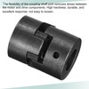 sourcing map Flexible Clutch Shaft 25mm to 25mm 51mm x