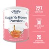 Sugar and Honey Powder Mix Can Emergency Food Supply, 227