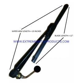 EMP® UTV Hand Operated Windshield Wiper, Polaris Ranger, RZR, Yamaha Rhino, MULE
