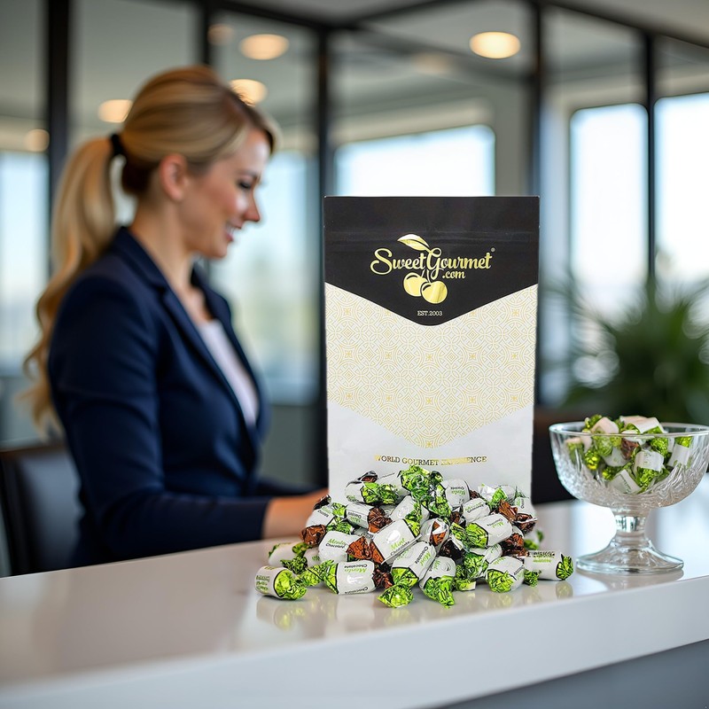 SweetGourmet Premium Chocolate Filled Mints | Arcor Bulk Hard Candy