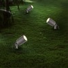 Ledvion - LED Garden Spotlight, Anthracite, IP65, 5 W, 2700
