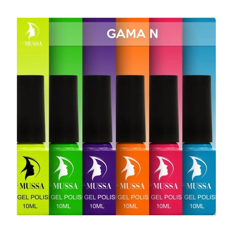 Gama Gel Esmalte Uv Semipermanente 6 Piezas - Elegir Gama