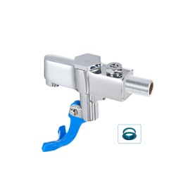 Water Glass Filler Faucet Wall-Mount - Filling Station Replacement Head for Water Station 3/8" NPT Male