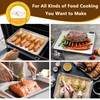 P&P CHEF 12.5 Inch Baking Sheet Pan with Rack Set,