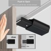 Push to Open Door Latch Cabinet Hardware ZKRIOC 2 Pack