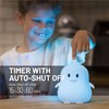 Lumipets Penguin Silicone Night Light, Color Changing Lamp for Kids