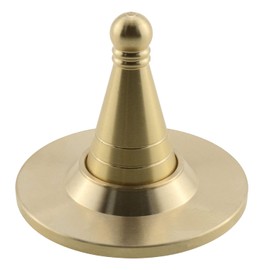 LUORNG - Molde de incienso de latón puro, 1 juego de moldes de incienso para hacer conos de incienso, decoración del hogar, regalos dorados, herramientas de quemador de incienso, soporte para quemador de incienso