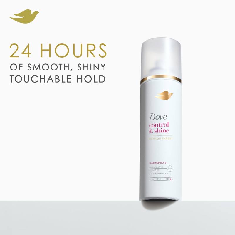 Dove Style + Care Hairspray Strength Shine Extra Hold, 7