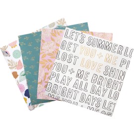 Crate Paper Papel PAD 12X12, Maggie Holmes Sunny Days