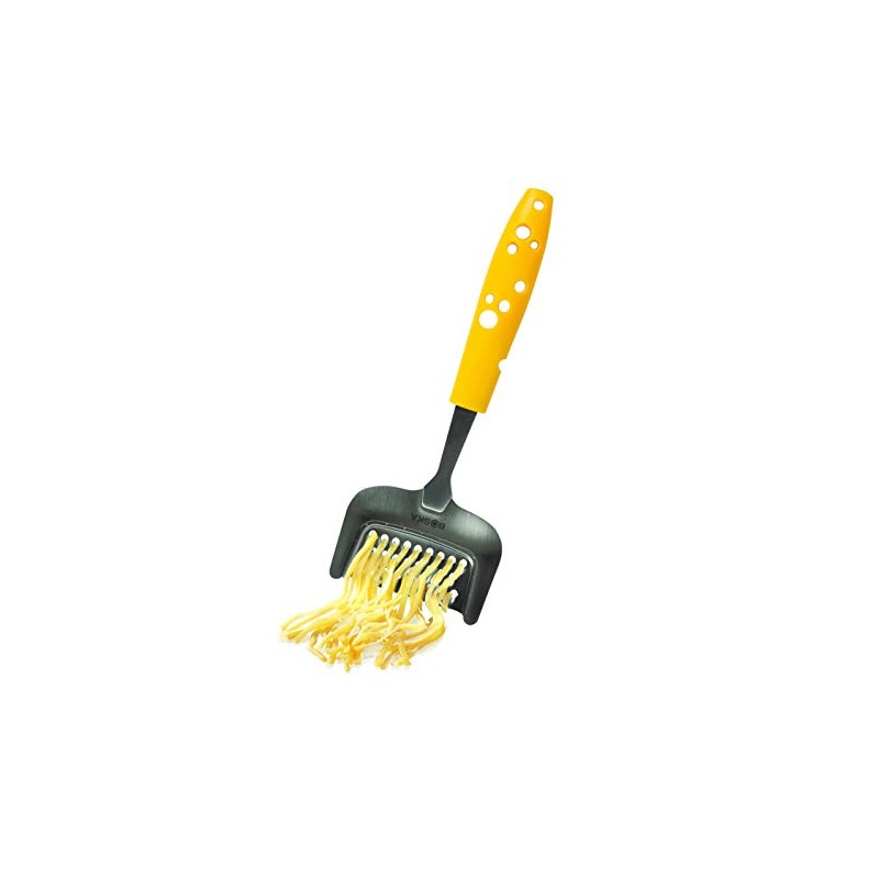BOSKA Cheese Grater Cheesy Design Stainless Steel Plastic Yellow Silver