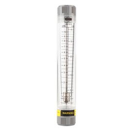 LZM-20G 1-10GPM Acrylic Plexiglass Tube Type Liquid Flowmeter Flow Meter for Female G3/4in