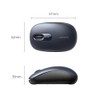 UGREEN Mouse Optico, 2400 dpi, RF inalambrico, USB-A, 10 M,