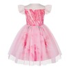 Marendyee Glinda Dress for Girls Glinda Costume Kids Tulle Dresses