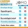 Anti-Acne Copper Pillowcase - Cooling Viscose Pillow Case 1pc, Dermatologist-Tested
