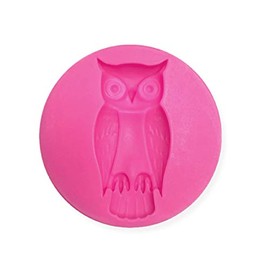 Standing Owl Silicone Mold 2 inches | Decorating Molds from Bakell