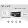 ALPHA DOG ADA SIGNS - Custom Hallway Sign for Business,